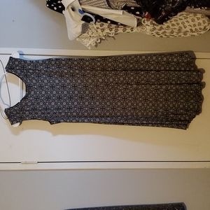 Black And White large Dress